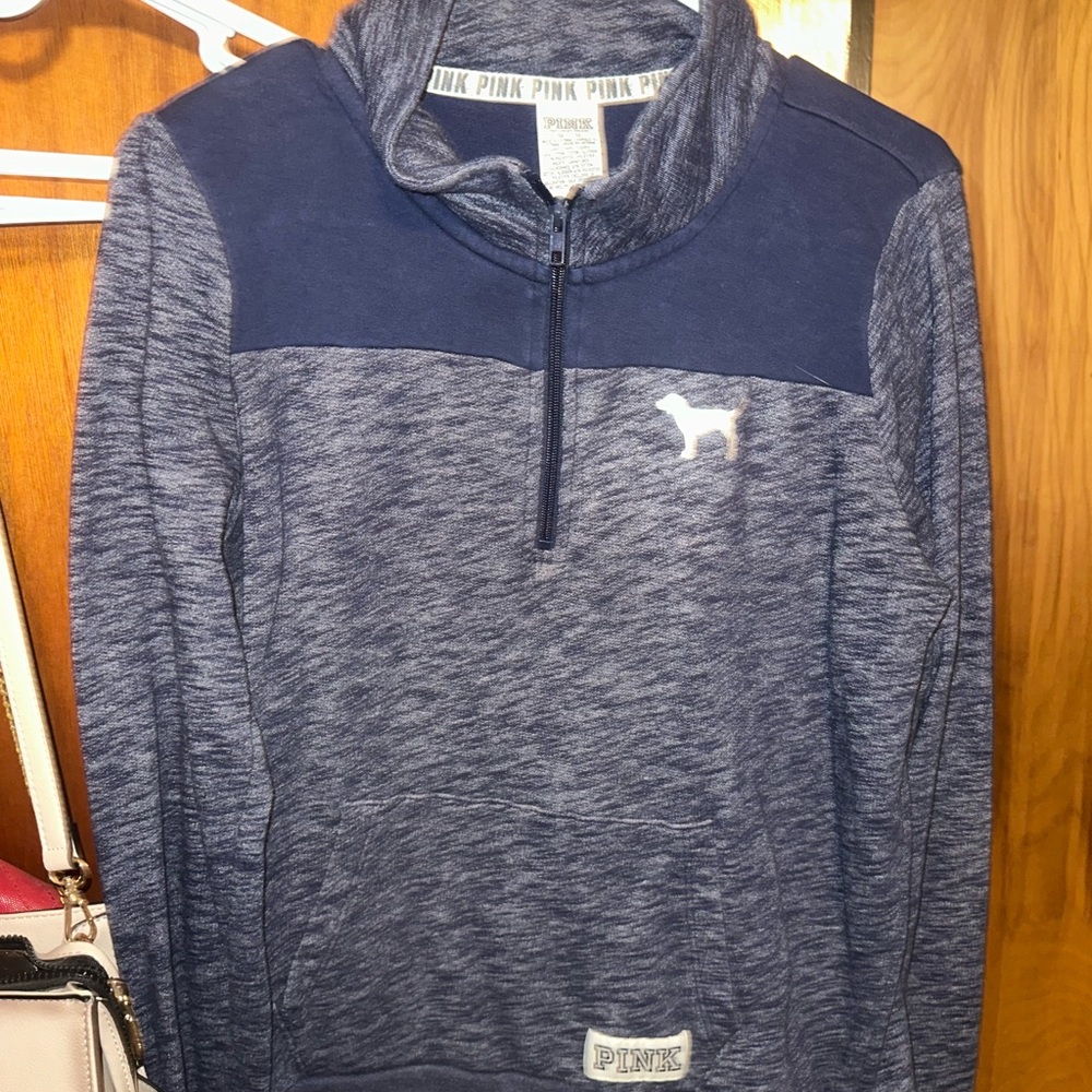 PINK Victoria's Secret Navy Blue Pullover